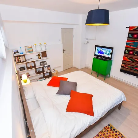 Bohemian Apartment Downtown Bucarest Extérieur photo